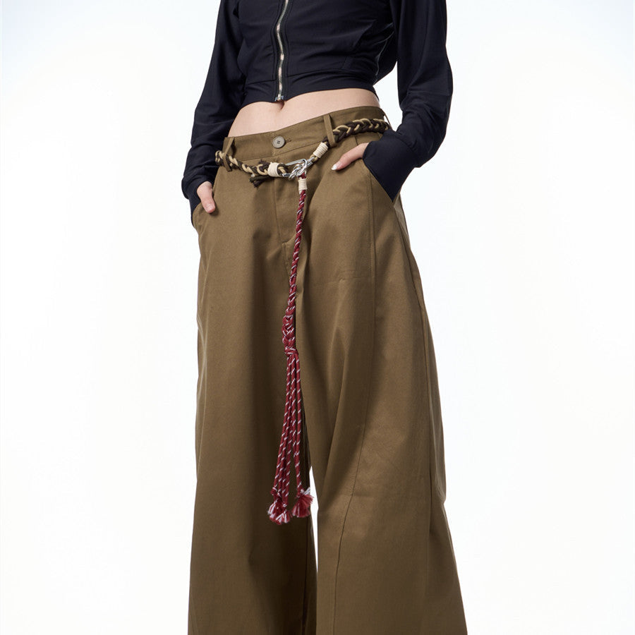 Side View Apricot Pants