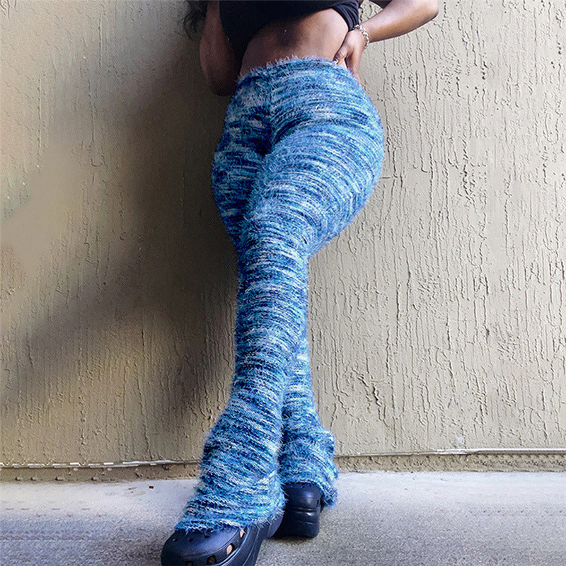 Back View Wide Leg Pants